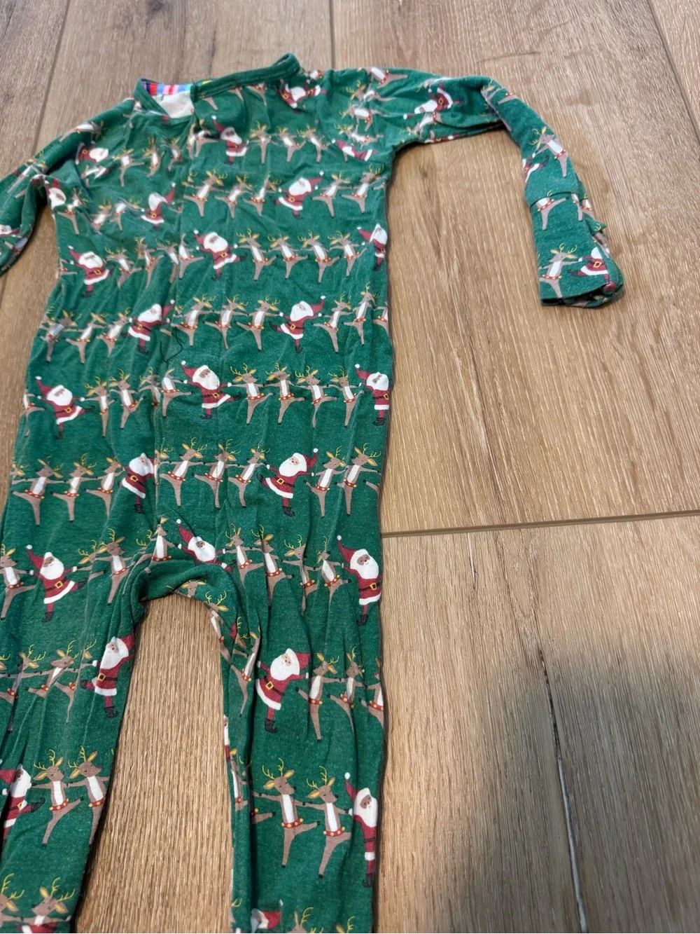 Magnetic Me baby footie in the 